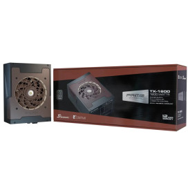 Захранване Seasonic PSU ATX 3.1 1600W Titanium PCIe Gen 5 - PRIME NOCTUA EDITION TX-1600 - SSR-1600TR2-NE
