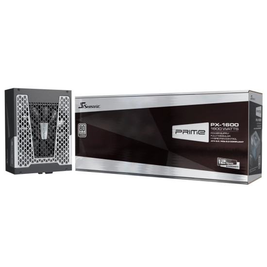 Захранване Seasonic PSU ATX3.1 1600W Titanium PCIe Gen 5.1 - PRIME TX-1600 - SSR-1600TR2-ATX3.1