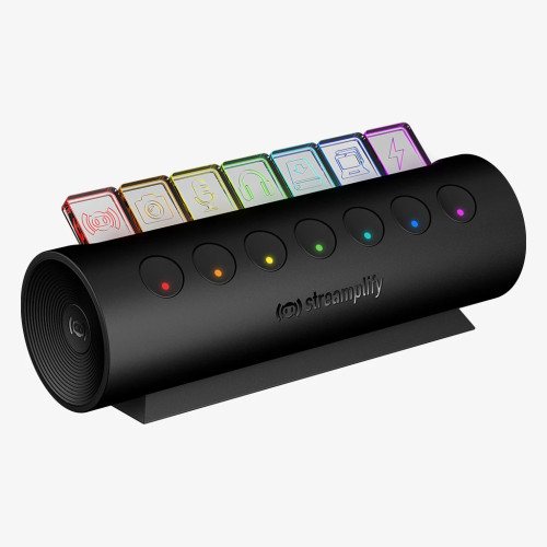 Стрийминг хъб Streamplify Streaming HUB CTRL 7 RGB - 7 x USB-A - SPUH-HC71217.11