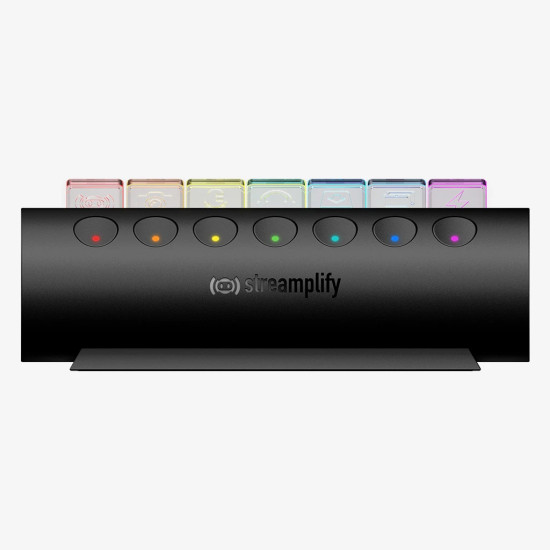 Стрийминг хъб Streamplify Streaming HUB CTRL 7 RGB - 7 x USB-A - SPUH-HC71217.11