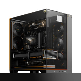 Кутия за компютър Thermalright Case ATX - TR-A70 Vision Black - 9.16 inch LCD Display, USB-C