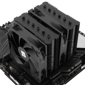 Охладител за процесор Thermalright Peerless Assassin 120 SE, Dual-Tower, 2x120 mm, 1550 RPM, LGA1851, AM5, Black