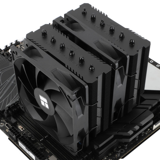 Охладител за процесор Thermalright Peerless Assassin 120 SE, Dual-Tower, 2x120 mm, 1550 RPM, LGA1851, AM5, Black