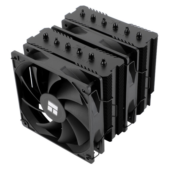 Охладител за процесор Thermalright Peerless Assassin 120 SE, Dual-Tower, 2x120 mm, 1550 RPM, LGA1851, AM5, Black