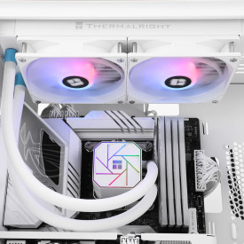 Водно охлаждане Thermalright Aqua Elite 240 White A-RGB V3 - LGA1851/LGA1700/AM5