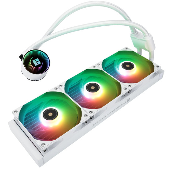 Водно охлаждане Thermalright Water Cooling Frozen Notte 360 White A-RGB V2 - LGA1851/AM5