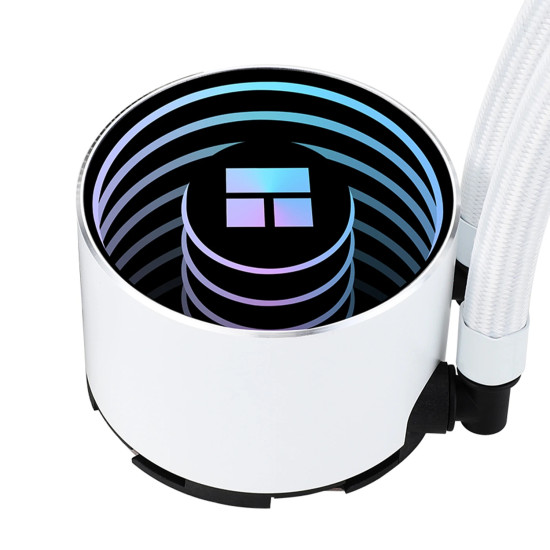 Водно охлаждане Thermalright Water Cooling Frozen Notte 360 White A-RGB V2 - LGA1851/AM5