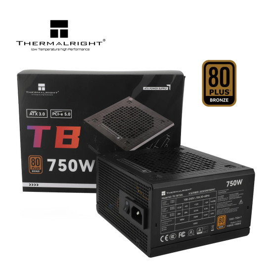 Thermalright захранване PSU ATX 3.0 750W Bronze - TR-TB750S