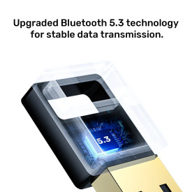Блутут адаптер Unitek Bluetooth 5.3 USB adapter, black - B105B