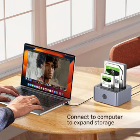 Докинг станция Unitek Storage - HDD Dock - 2 BAY - Y-3026GY01-EU