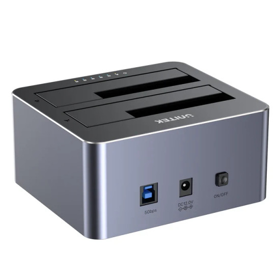 Докинг станция Unitek Storage - HDD Dock - 2 BAY - Y-3026GY01-EU