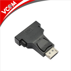 Адаптер VCom DisplayPort DP M / DVI F 24+5 Gold plated - CA332