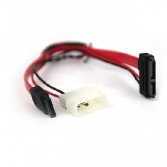 Адаптер VCom SATA + Molex to SATA Power/Data for Slim DVD - CE361-0.15m