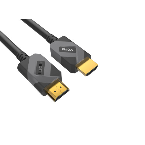 HDMI кабел VCom HDMI v2.1 M / M 2.0m - 8K Dolby Vision HDR, Black/Grey - CG805-2.0m