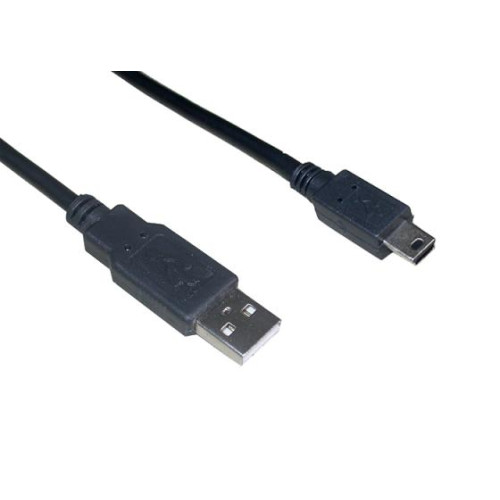 USB кабел VCom USB 2.0 AM / Mini USB 5pin - CU215-3m
