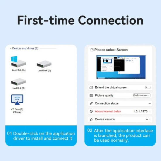 Адаптер Vention USB-C/A to HDMI F - ACYHB
