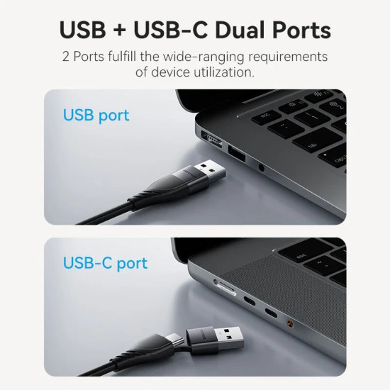Адаптер Vention USB-C/A to HDMI F - ACYHB