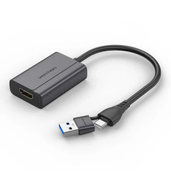 Адаптер Vention USB-C/A to HDMI F - ACYHB