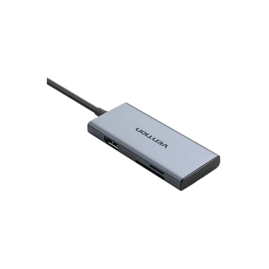 Докинг станция Vention Docking Station Type-C - TOOHB - HDMI x 1, USB3.0 x 3, SD/TF