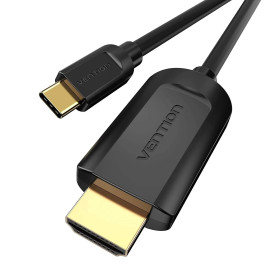 HDMI кабел Vention Cable Type-C to HDMI - 1.5m 4K Black - CGUBG