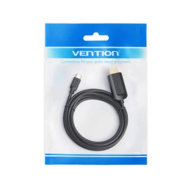 HDMI кабел Vention Cable Type-C to HDMI - 1.5m 4K Black - CGUBG