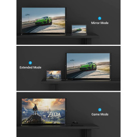 Display Port кабел Vention v1.4 DP M / M 8K 2m - Cotton Braided, Blue Aluminum Alloy - HCELH