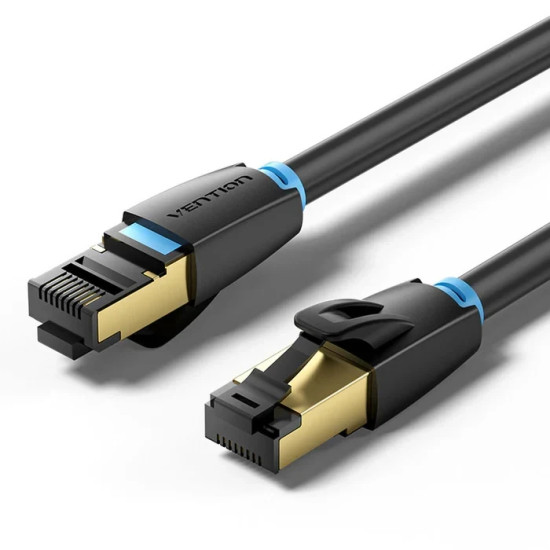 Мрежови кабел Vention SFTP Cat.8 Patch Cable - 3.0M Black 40Gbps - IKABI