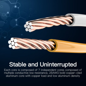 Мрежови кабел Vention LAN UTP Cat5e Patch Cable - 5M Blue - VAP-A10-S500