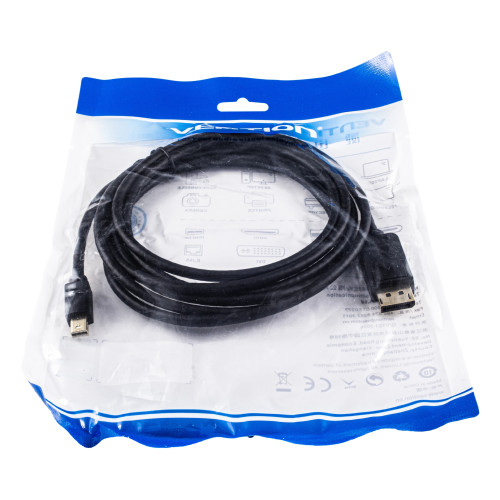 Mini Display Port кабел Vention Mini Display Port M/ Display Port M 2.5m - HAABAW