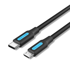 USB кабел Vention USB 2.0 C M / Micro-B USB M - COVBD