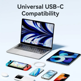 USB кабел Vention USB 2.0 C M / USB-C M 1.0m White - TRCWF