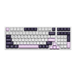 Безжична клавиатура VGN Wireless Gaming Mechanical Keyboard - V98 PRO V2 Black Currant - Kailh Vaporwave Switches, RGB