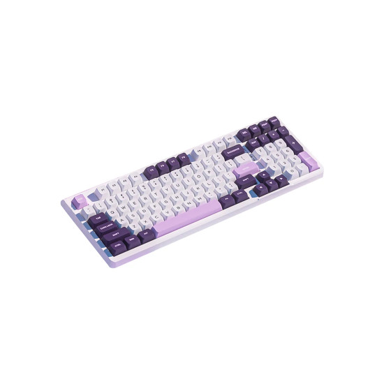 Безжична клавиатура VGN Wireless Gaming Mechanical Keyboard - V98 PRO V2 Black Currant - Kailh Vaporwave Switches, RGB