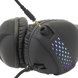 Слушалки White Shark Gaming Headphones OX - 50mm, PS5, PS4, PC, Black