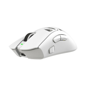 Безжична мишка White Shark Wireless Gaming Mouse MORIEN - 12000dpi, 1000Hz, Bluetooth, White