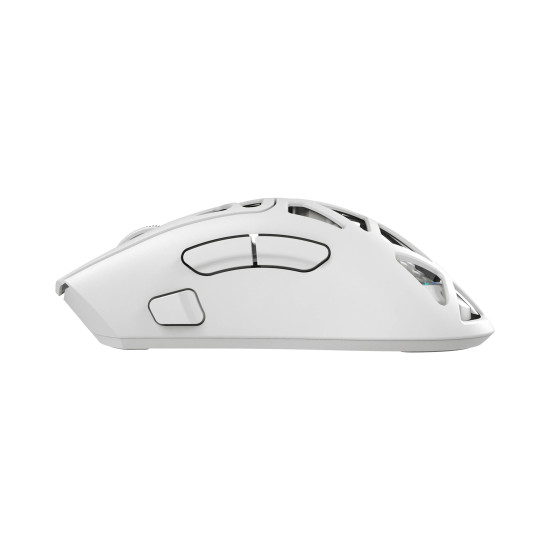 Безжична мишка White Shark Wireless Gaming Mouse MORIEN - 12000dpi, 1000Hz, Bluetooth, White