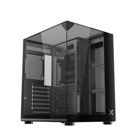 Кутия за компютър Xigmatek Case ATX - Aqua Compact - 4 ARGB Fans