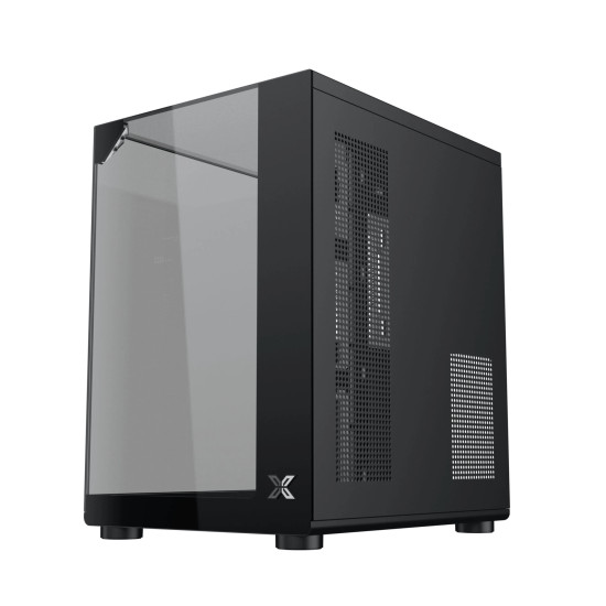 Кутия за компютър Xigmatek Case ATX - Aqua Compact - 4 ARGB Fans