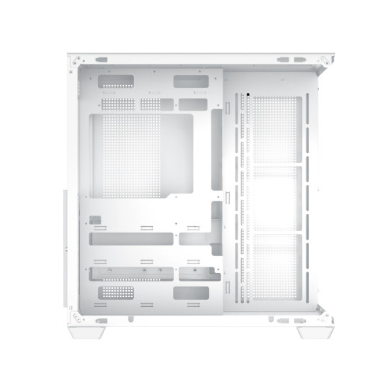 Кутия за компютър Xigmatek AQUA V AIR ARCTIC - 7 ARGB Fans, White