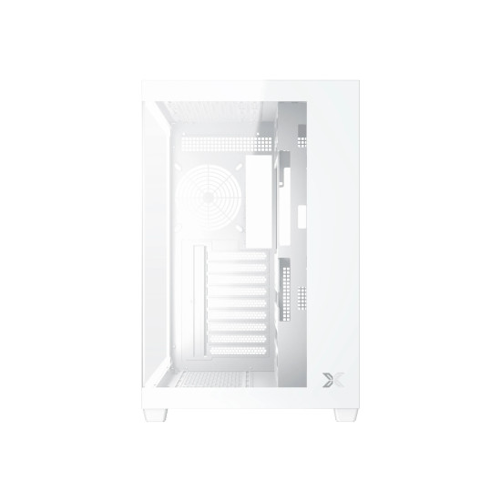 Кутия за компютър Xigmatek AQUA V AIR ARCTIC - 7 ARGB Fans, White