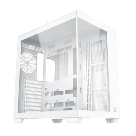 Кутия за компютър Xigmatek AQUA V AIR ARCTIC - 7 ARGB Fans, White