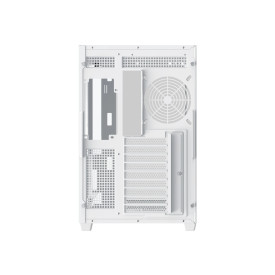 Кутия за компютър Xigmatek AQUA V AIR ARCTIC - 7 ARGB Fans, White
