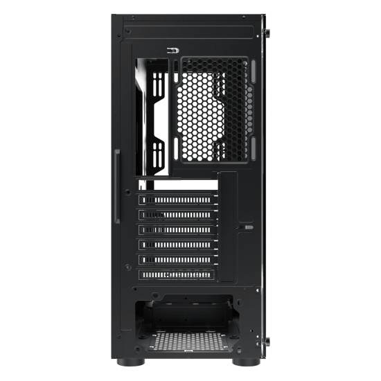 Кутия за компютър Xigmatek Gaming X - 4 RGB Fans, Black