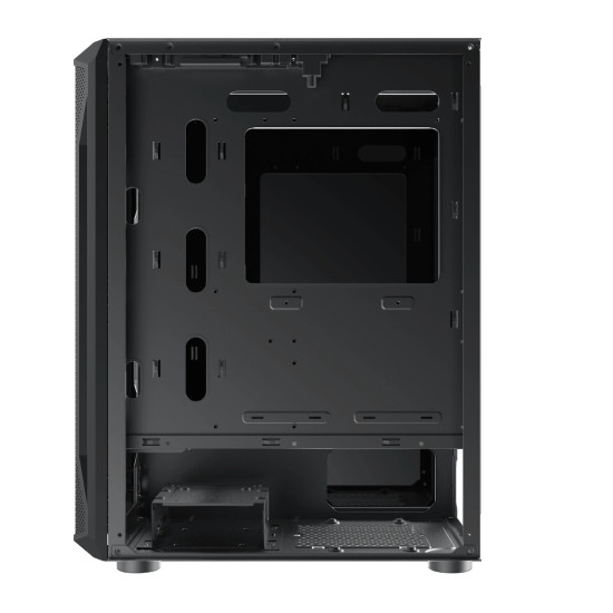 Кутия за компютър Xigmatek Gaming X - 4 RGB Fans, Black