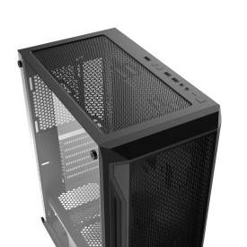 Кутия за компютър Xigmatek Gaming X - 4 RGB Fans, Black