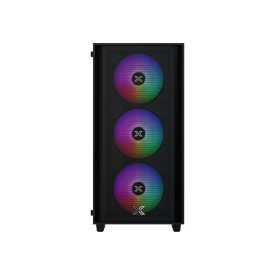 Кутия за компютър Xigmatek Case mATX - NYX Air II - 4 ARGB Fans