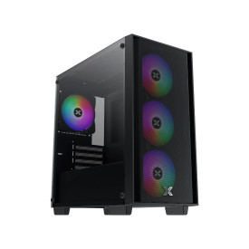 Кутия за компютър Xigmatek Case mATX - NYX Air II - 4 ARGB Fans