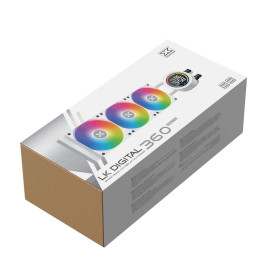 Водно охлаждане Xigmatek Water Cooling LK 360 Digital Arctic - LED Display, A-RGB