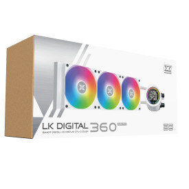 Водно охлаждане Xigmatek Water Cooling LK 360 Digital Arctic - LED Display, A-RGB