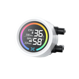 Водно охлаждане Xigmatek Water Cooling LK 360 Digital Arctic - LED Display, A-RGB